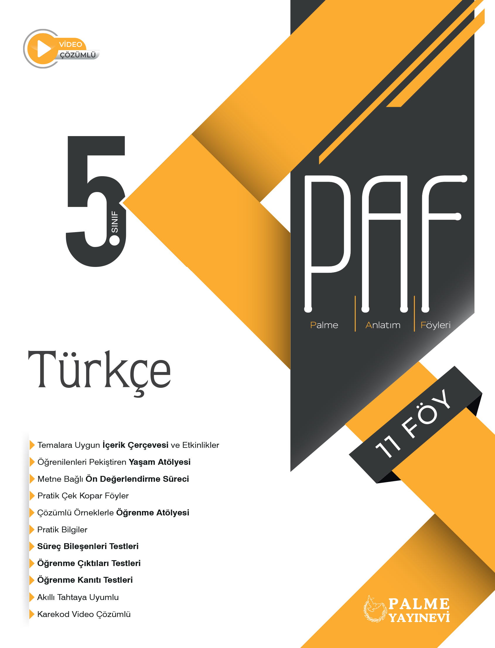 5. SINIF TÜRKÇE PAF